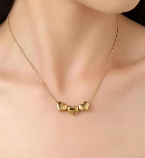 Gold_Traditional_3_Heart_Chain_For_Women