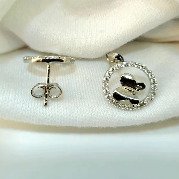 Butterfly_Halo_Pendant_Set