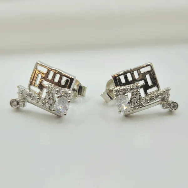 Silver_Geometric_Fretwork_Pendant_Set_With_Pave_Solitaire_Accent