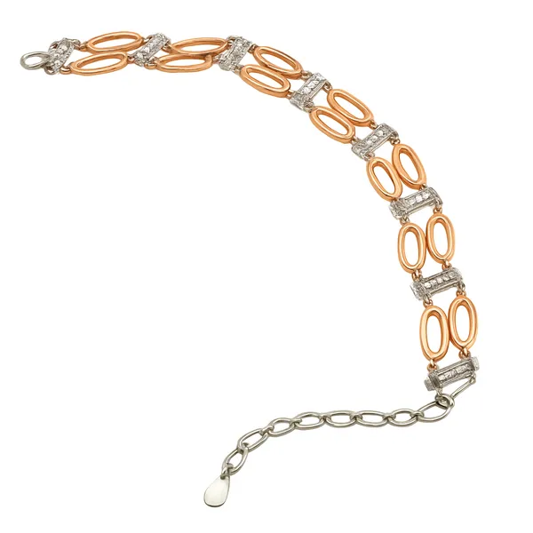 Two-Tone_Geometric_Link_Bracelet_With_Pave_Bars
