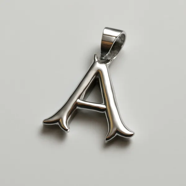 925_Sterling_Silver__"A"_Alphabet_Pendant