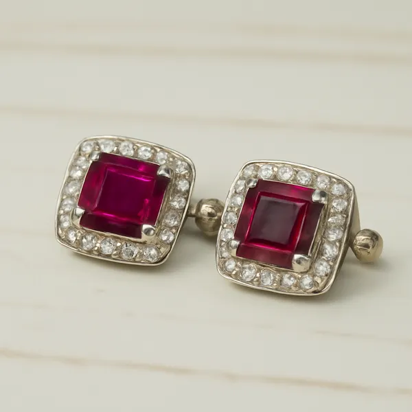 Halo_Ruby_Stud_Earrings