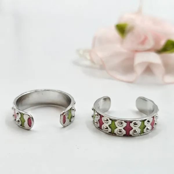 Silver_Enamel_Toe_Ring__For_Women