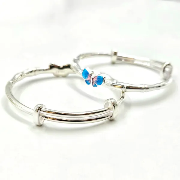 Enamel_Butterfly_Bamboo_Style_Baby_Bangles