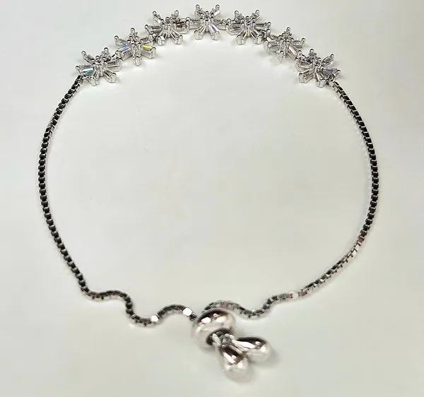 Baguette_Starburst_Cluster_Bolo_Bracelet