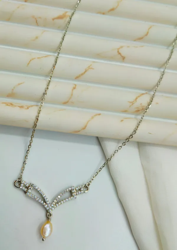 Art_Deco_Style_Pave_Chevron_Pendant_With_Pearl_Drop