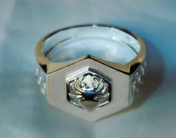 Silver_Spider_Emblem_Hexagonal_Signet_Ring