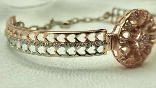Sparkling_Twin_Heart_Silver_Bracelet