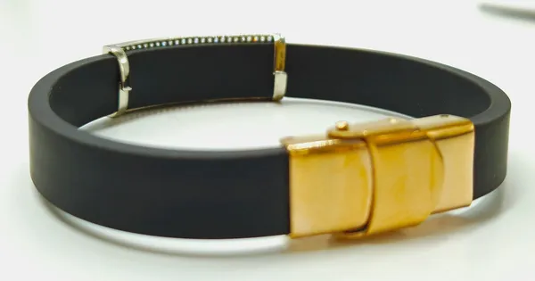 Audi-Inspired_925_Silver_Elastic_Bracelet
