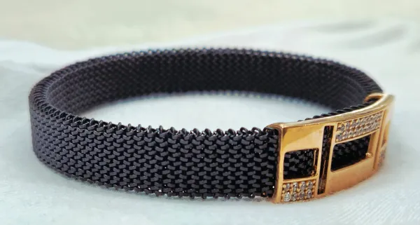 Black_Mesh_925_Silver_Stretch_Bracelet