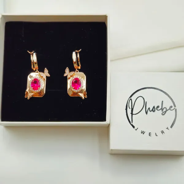 Radiant_Ruby_Butterfly_Hoop_Earrings