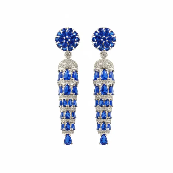 Sapphire_Cascade_Chandelier_Earrings
