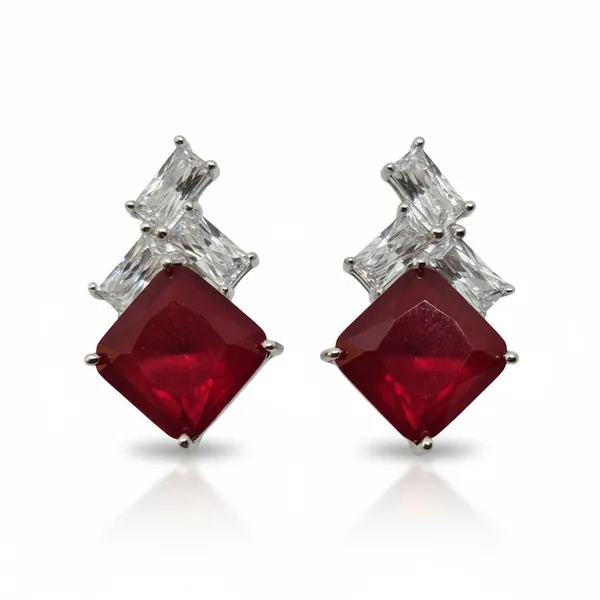Ruby_Elegance_Geometric_Studs