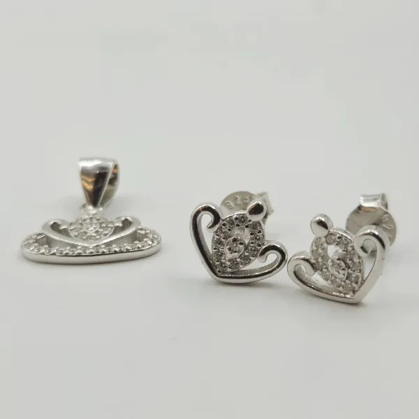 Regal_Heart_Crown_925_Silver_Jewelry_Set