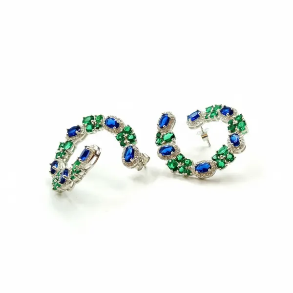Royal_Sapphire_&_Emerald_Hoop_Earrings