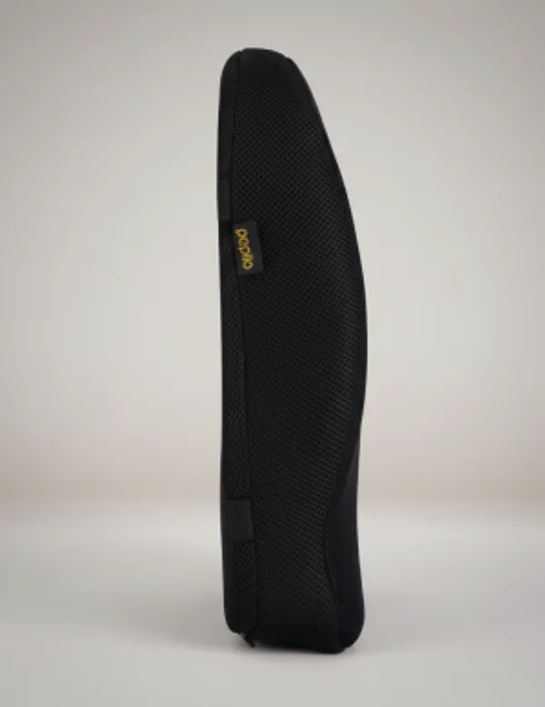 Black_Memory_Foam_Cushion_Full_Spinal_Alignment_For_Office_Chairs