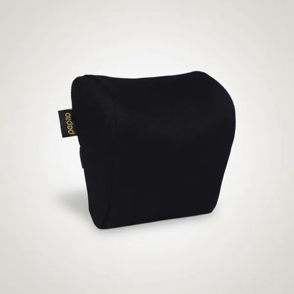 Black__Memory_Foam,_Polyester_Neck_Pillow_Targeted_Cervical_Support_For_Drivers