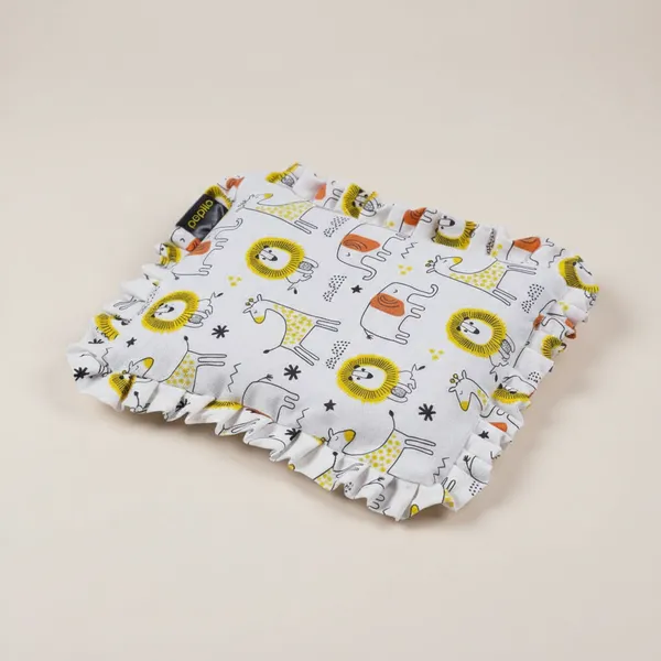 White_Memory_Foam_Pillow_Preventing_Flat_Head_Syndrome_In_Infants