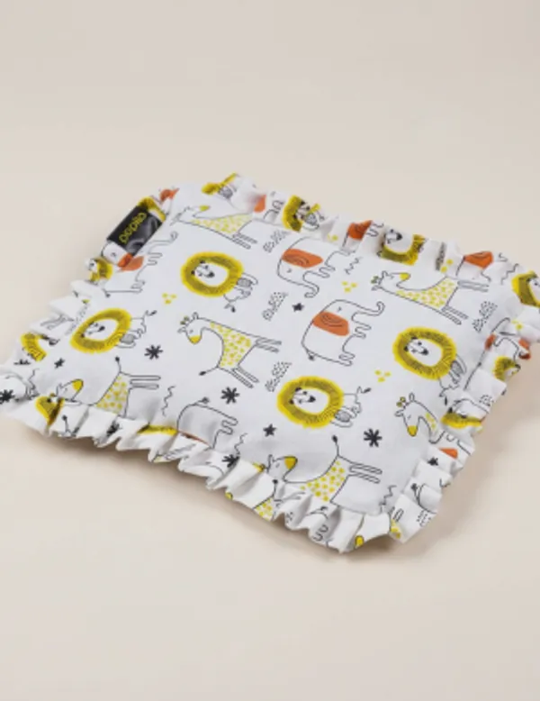 White_Memory_Foam_Pillow_Preventing_Flat_Head_Syndrome_In_Infants