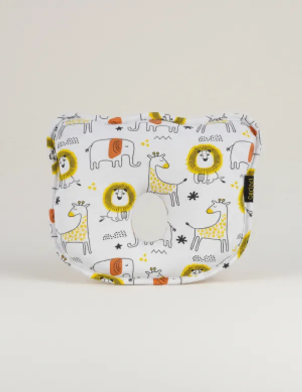 White_Memory_Foam_Pillow_Preventing_Flat_Head_Syndrome_In_Infants