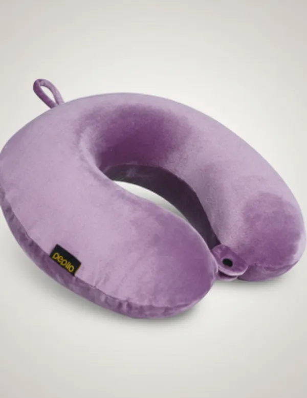 Purple_Memory_Foam_Travel_Pillow_Standard_Flights_And_Long_Car_Rides