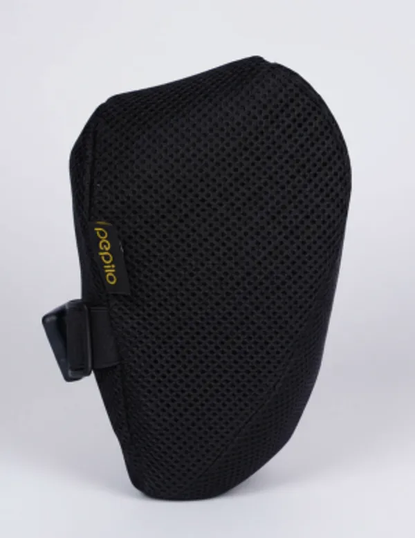 Black_Memory_Foam,_Polyester_Neck_Pillow_Lateral_Support_To_Prevent_Head_Swaying