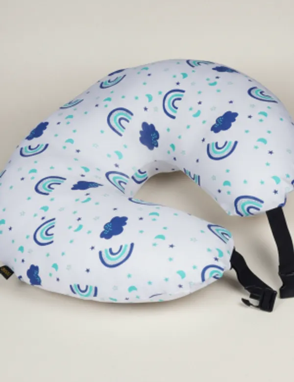 Blue_Microfiber_Nursing_Pillow_Comfortable_Breastfeeding_And_Baby_Propping