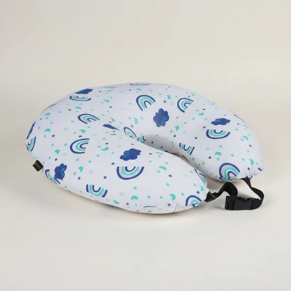 Blue_Microfiber_Nursing_Pillow_Comfortable_Breastfeeding_And_Baby_Propping