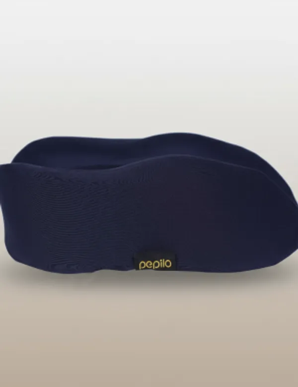 Blue_Memory_Foam_Travel_Pillow_Anatomical_Fit_For_Frequent_Travelers