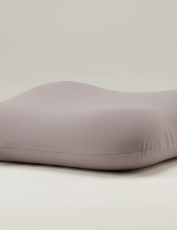 Brown_Memory_Foam_Sleeping_Pillow_General_Ergonomic_Head_And_Neck_Support