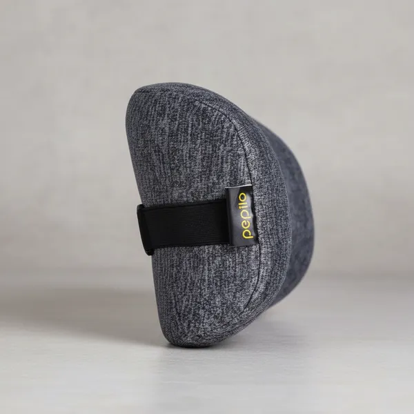 Black_Memory_Foam_Neck_Pillow_Contoured_Fit_For_Modern_Car_Seats