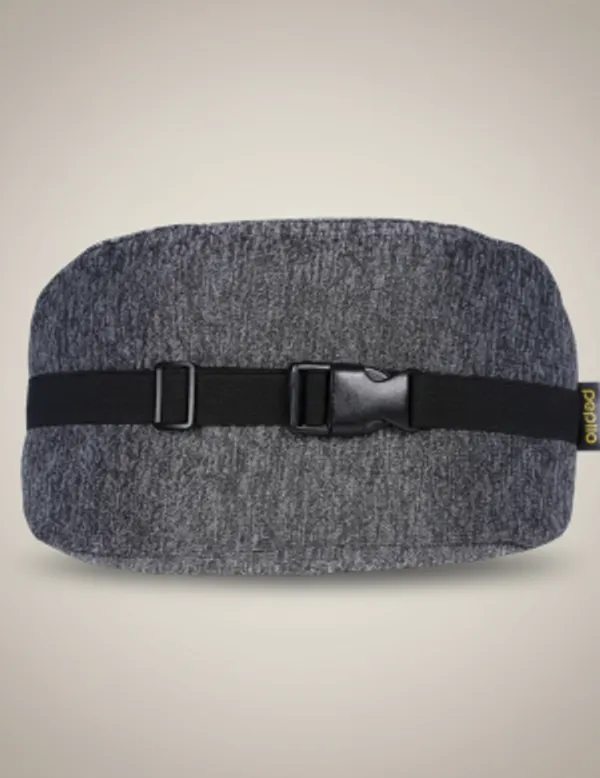 Black_Memory_Foam_Neck_Pillow_Contoured_Fit_For_Modern_Car_Seats