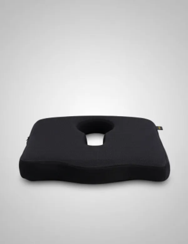 Black_Memory_Foam_Cushion_For_Hemorrhoid_(Piles)_and_Fistula_Pain_Relief_And_Pressure_Sensitive_Areas