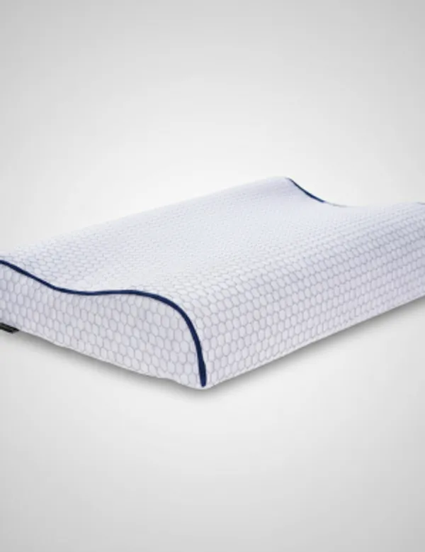 White_Memory_Foam_Cervical_Pillow_Neck_Pain_Relief_And_Alignment_(Standard)