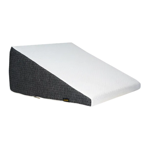 Grey_Memory_Foam_Wedge_Pillow_Post-Surgery_Recovery_And_Leg_Elevation