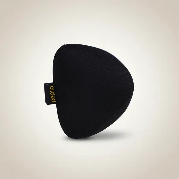 Black_Memory_Foam_Car__Neck_Pillow_Bone_Shape_For_Cervical_Gap_During_Driving_