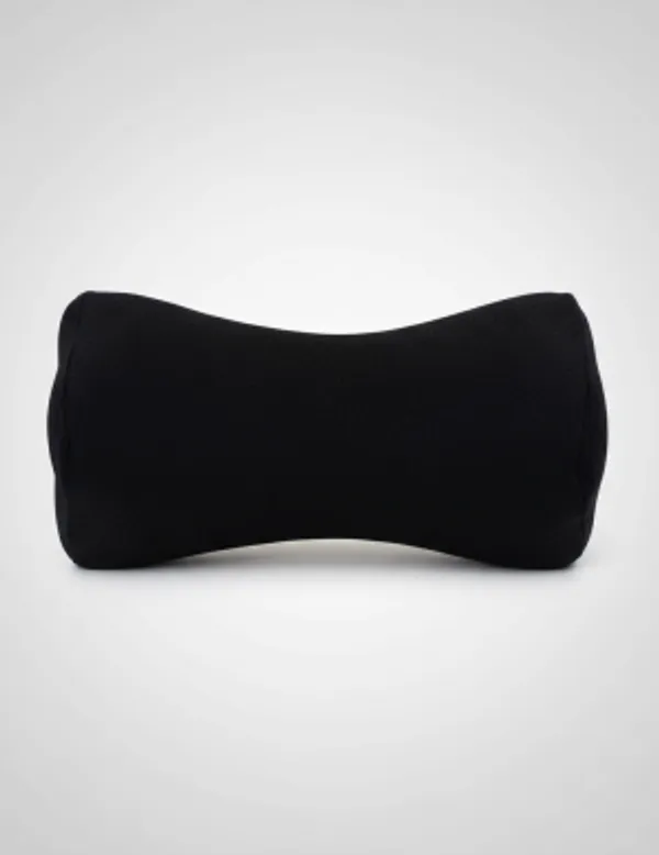 Black_Memory_Foam_Car__Neck_Pillow_Bone_Shape_For_Cervical_Gap_During_Driving_