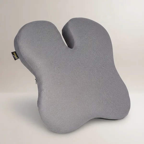 Grey_Memory_Foam_Car_Wedge_Cushion_Improving_Driving_Posture_And_Visibility