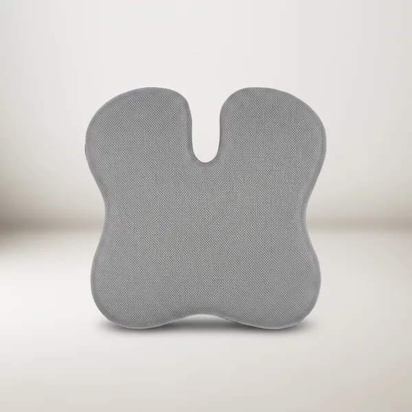 Grey_Memory_Foam_Car_Wedge_Cushion_Improving_Driving_Posture_And_Visibility