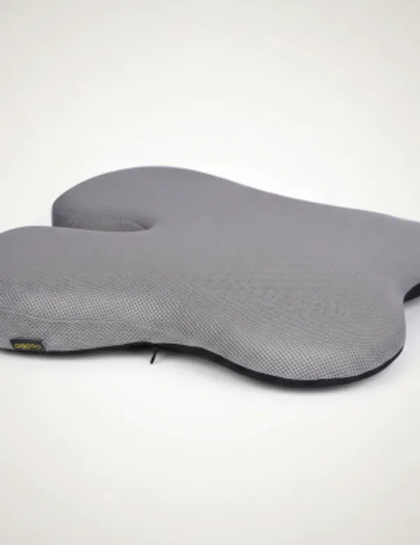 Grey_Memory_Foam_Car_Wedge_Cushion_Improving_Driving_Posture_And_Visibility