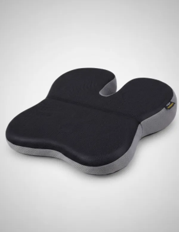 Grey_Memory_Foam_Car_Wedge_Cushion_Improving_Driving_Posture_And_Visibility