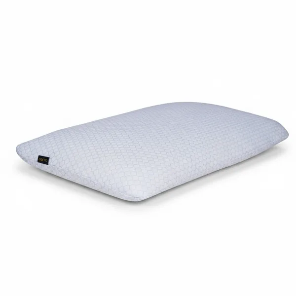 White_Memory_Foam_Cooling_Pillow_Back_And_Side_Sleepers_Needing_Heat_Regulation