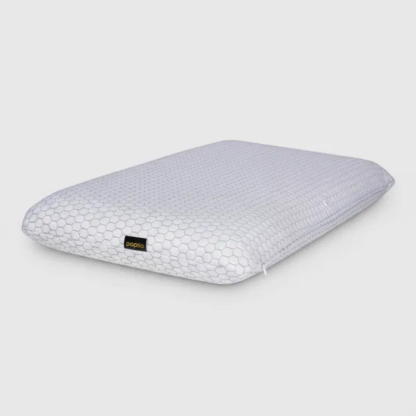 White_Memory_Foam_Cooling_Pillow_Stomach_Sleepers_And_Hot_Sleepers