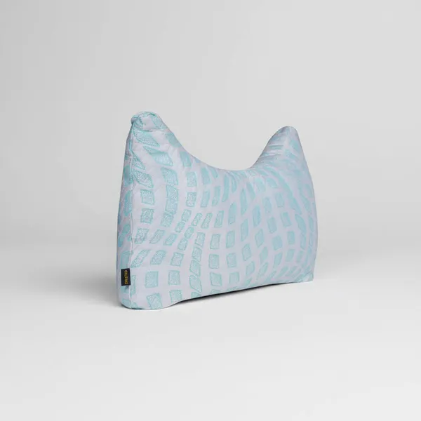 Light_Blue_Shredded_Foam_Hybrid_Pillow_Adjustable_Loft_And_Shoulder_Contouring