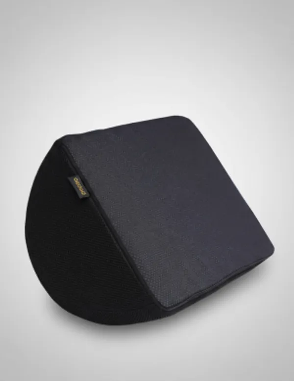 Black_Memory_Foam_Foot_Rest_Pillow_Under-Desk_Leg_Support_And_Circulation
