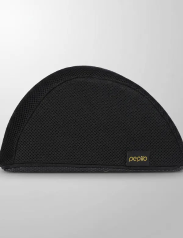 Black_Memory_Foam_Foot_Rest_Pillow_Under-Desk_Leg_Support_And_Circulation