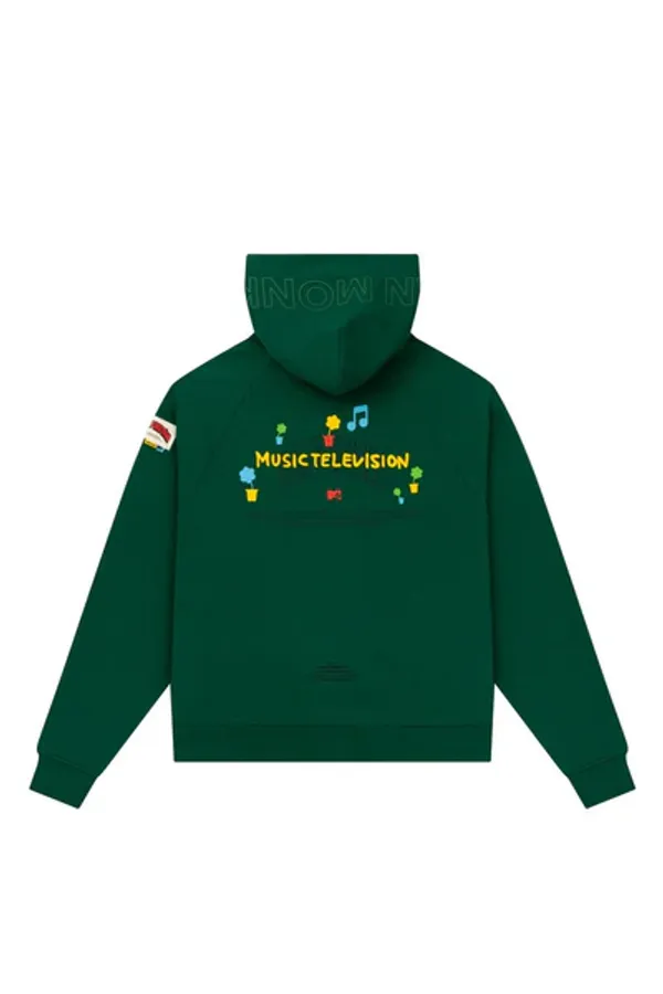 Green_Cypher_Hooded_Zipper_Jacket_Hoodie_For_Men