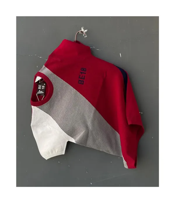 Red_Round_Neck_Cotton_Designer_Imported_T-Shirt_For_Men