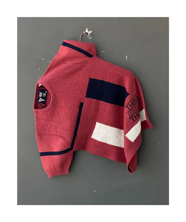 Red_Round_Neck_Cotton_Designer_Imported_T-Shirt_For_Men