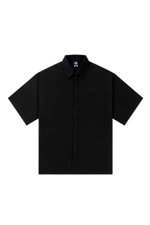 Black_Short_Sleeve_Shirt_For_Men